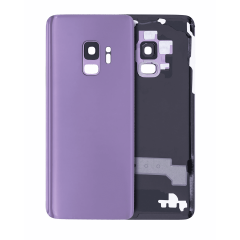 Back Cover Glass With Camera Lens Compatible For Samsung Galaxy S9 (Service Pack) (Lilac Purple)