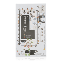 iScrews Position Mat Compatible For iPhone 11 Pro Max (dottorpod)