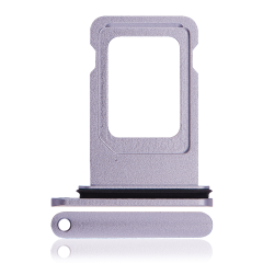 Dual Sim Card Tray Compatible For iPhone 11 (Purple)