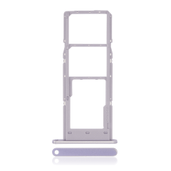 Dual Sim Card Tray Compatible For Samsung Galaxy A14 5G (A146F / 2023) (Silver)