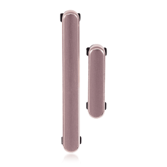 Hard Buttons (Power / Volume) Compatible For Samsung Galaxy S22 / S22 Plus (Pink Gold)