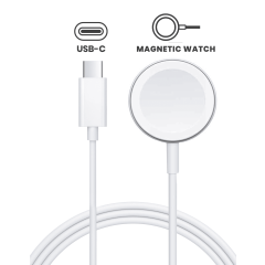 USB-C Magnetic Watch Charging Cable (3.3 ft.) For All Watch Series (OEM Pull Grade: New)