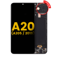 OLED Assembly With Frame Compatible For Samsung Galaxy A20 (A205 / 2019) (F Version) (Refurbished) (All Colors)
