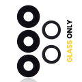 Back Camera Lens (Glass Only) With Adhesive Compatible For Samsung Galaxy A13 (A135 / 2022) (5 Piece Set)
