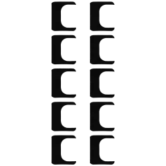 Proximity Sensor Cushion with Adhesive Compatible For iPhone 6 / 6S / 6 Plus / 6S Plus (10 Pack)