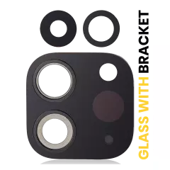 Back Camera Lens With Bracket Compatible For iPad Pro 11" 2nd Gen (2020) / Pro 11" 3rd Gen (2021) / Pro 11" 4th Gen (2022) / iPad Pro 12.9" 4th Gen (2020) / Pro 12.9" 5th Gen (2021) / Pro 12.9" 6th Gen (2022)