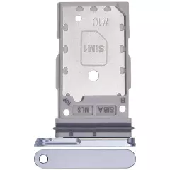 Dual Sim Card Tray Compatible For Samsung Galaxy S24 5G / S24 Plus 5G (Sapphire Blue)