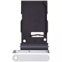 Single Sim Card Tray Compatible For Samsung Galaxy S24 5G / S24 Plus 5G (Marble Gray)
