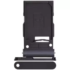 Single Sim Card Tray Compatible For Samsung Galaxy S24 5G / S24 Plus 5G (Onyx Black)