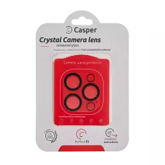 Casper Camera Lens Protector Compatible For iPhone 16 Pro / 16 Pro Max (Crystal Full Cover)