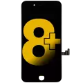LCD Assembly with Steel Plate Compatible For iPhone 8 Plus (Refurbished: LG) (Black)