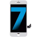 LCD Assembly with Steel Plate Compatible For iPhone 7 (Aftermarket Quality, AQ6) (White)