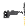 Back Camera Lens With Bracket / Bezel Compatible For Samsung Galaxy A10S (Black)