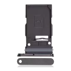 Single Sim Card Tray Compatible For Samsung Galaxy S24 Ultra 5G (Titanium Black)