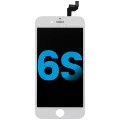 LCD Assembly With Steel Plate Compatible For iPhone 6S (Aftermarket: AQ7) (White)