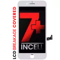 LCD Assembly With Steel Plate Compatible For iPhone 7 Plus (Aftermarket Pro: XO7 Incell) (White)
