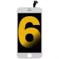 LCD Assembly Compatible For iPhone 6 (Premium Quality, Refurbished) (White)