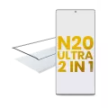 2 in 1 Front Glass With OCA Pre-Installed Compatible For Samsung Galaxy Note 20 Ultra