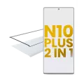 2 in 1 Front Glass With OCA Pre-Installed Compatible For Samsung Galaxy Note 10 Plus