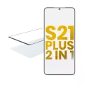 2 in 1 Front Glass With OCA Pre-Installed Compatible For Samsung Galaxy S21 Plus
