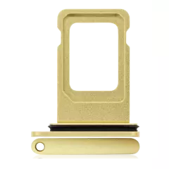 Single Sim Card Tray Compatible For iPhone 11 (Yellow)