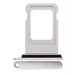 Single Sim Card Tray Compatible For iPhone 11 (White)