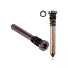 Bottom Screws Compatible For iPhone 16 Pro / 16 Pro Max (Gold) (100 Pack)