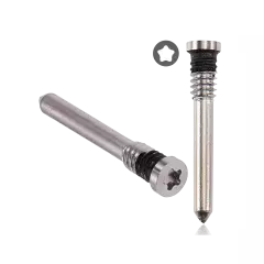 Bottom Screws Compatible For iPhone 16 / 16 Plus / 16 Pro / 16 Pro Max (Silver) (100 Pack)