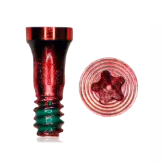 Bottom Screws Compatible For iPhone 7 / 7 Plus (Red / Rose Gold) (100 Pack)