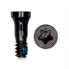 Bottom Screws Compatible For iPhone 7 / 7 Plus (Jet / Matte Black) (100 Pack)