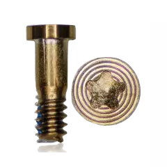 Bottom Screws Compatible For iPhone 6 / 6 Plus (Gold) (100 Pack)