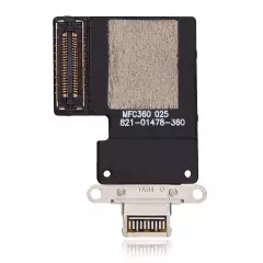 Charging Port Flex Cable Compatible For iPad Pro 12.9" 3rd Gen (2018) / 4th Gen (2020) / iPad Pro 11" 1st Gen (2018) / Pro 11" 2nd Gen (2020) (Premium) (White)