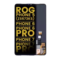 OLED Assembly Without Frame Compatible For Asus ROG Phone 5 (ZS673KS) / ROG Phone 6 / ROG Phone 6 Pro / ROG Phone 7 / ROG Phone 7 Pro (Refurbished) (All Colors)