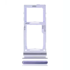 Dual Sim Card Tray Compatible For Samsung Galaxy A72 (A725 / 2021) (Awesome Violet)
