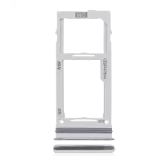 Single Sim Card Tray Compatible For Samsung Galaxy A72 (A725 / 2021) (Awesome White)