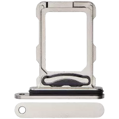 Dual Sim Card Tray Compatible For iPhone 16 Pro / 16 Pro Max (Natural Titanium)