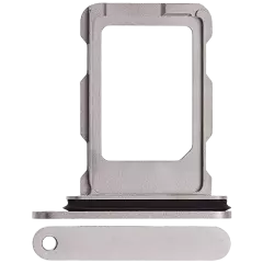Single Sim Card Tray Compatible For iPhone 16 Pro / 16 Pro Max (Natural Titanium)
