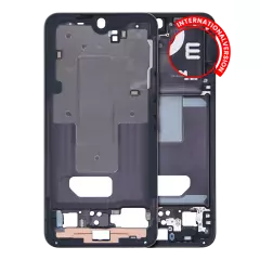 Mid-Frame Housing Compatible For Samsung Galaxy S22 5G (International Version) (Phantom Black)