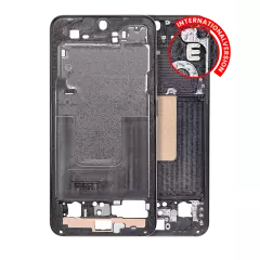 Mid-Frame Housing Compatible For Samsung Galaxy S23 5G (International Version) (Phantom Black)