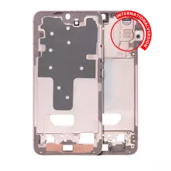 Mid-Frame Housing Compatible For Samsung Galaxy S22 Plus 5G (International Version) (Pink Gold)