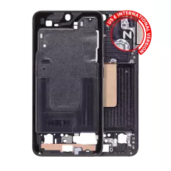 Mid-Frame Housing Compatible For Samsung Galaxy S23 5G (US & International Version) (Phantom Black)