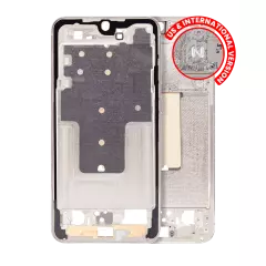 Mid-Frame Housing Compatible For Samsung Galaxy S23 Plus 5G (US & International Version) (Cream)