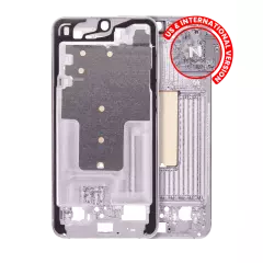 Mid-Frame Housing Compatible For Samsung Galaxy S23 Plus 5G (US & International Version) (Lavender)