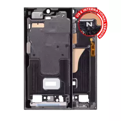 Mid-Frame Housing Compatible For Samsung Galaxy S23 Ultra 5G (US & International Version) (Green)