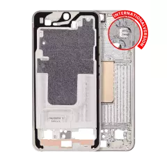 Mid-Frame Housing Compatible For Samsung Galaxy S23 5G (International Version) (Cream)