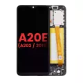 LCD Assembly With Frame Compatible For Samsung Galaxy A20e (A202 / 2019) (Aftermarket Plus) (All Colors)