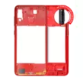 Mid-Frame Housing Compatible For Samsung Galaxy A20 (A205 / 2019) (International Version) (Red)