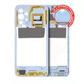 Mid-Frame Housing Compatible For Samsung Galaxy A23 5G (A236U / A236B / 2022) (US & International Version) (White)