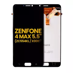 LCD Assembly Without Frame Compatible For Asus ZenFone 4 Max Pro / ZenFone 4 Max Plus (ZC554KL / 2017) (Refurbished) (Black)