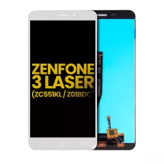 LCD Assembly Without Frame Compatible For Asus ZenFone 3 Laser (ZC551KL / 2016) (Refurbished) (White)